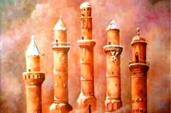 18. B�TL�S - Bitlis Be� Minare (�erefiye, Kalealt�, Ulu, Meydan ve G�kmeydan Camileri)