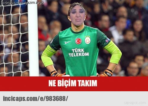 G.Saray-B.Dortmund caps'leri