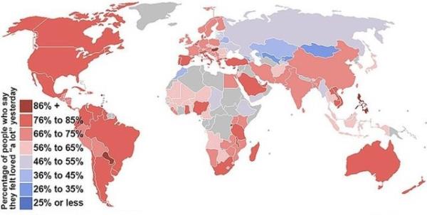lkelere Gre En ok ve En Az Ak Olan lkeler