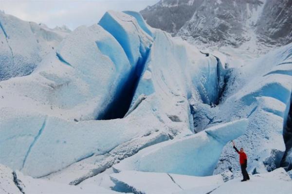 Mendenhall buzulunda yrmek (Alaska)
