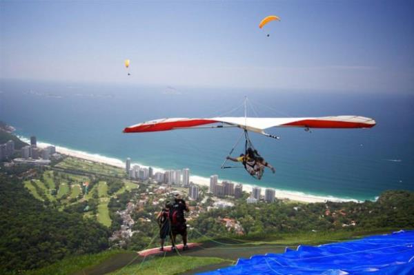 Rio de Janerio'nun esiz manzarasna planrle bakn (Brezilya)