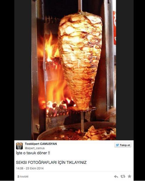 'Tavuk dner' bir anda TT (Trend Topic) olurken, CEREN the IRISH eletiri yamuruna tutuldu.    Sosyal medyann hzla bir lin ortamna dnmesiyle, tartmay balatan kullanc hesabn kapatt.