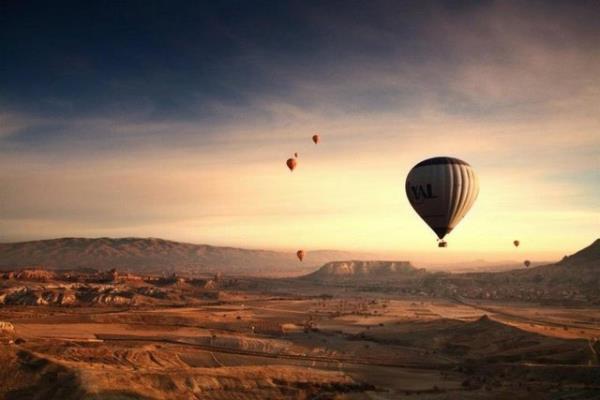 Kapadokya?da balon turu.