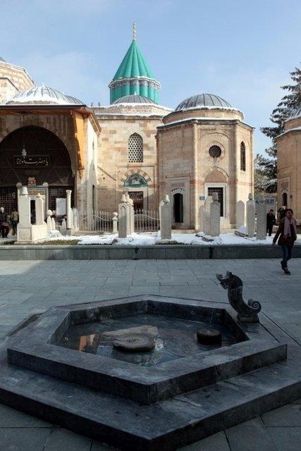 Konya?da Mevlana ziyareti.