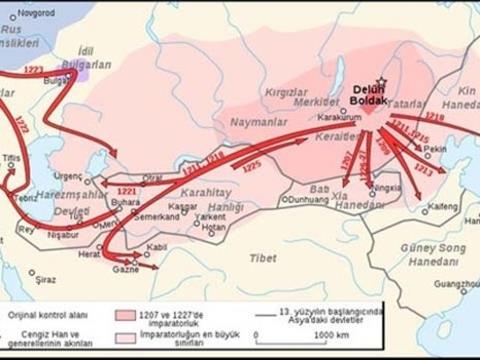<p><b>Cengiz Han (Timuin):</b></p>    Asl ad Timuin olan; ancak Moollar', Uygurlar', Tatarlar' ve dier tm kabileleri birletirmi ve salad baardan tr kendisine Cengiz Han denilmitir.    <p>Pekin'i kuatm ve in'i egemenlii altna alm, Avrupa'ya dek uzanan bir imparatorluk kurmutur.</p>    Cengiz Han, sava stratejileriyle birlikte ayrca lojistik anlamda da ann ve sonraki uzun bir dnemin en iyi rneini tekil etmitir.