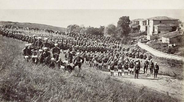 1878 Osmanl Rus harbi srasnda Kumburgaz yaknlarna konulanm Rus ordusu