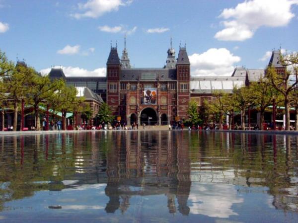 The Rijksmuseum, Amsterdam, Hollanda