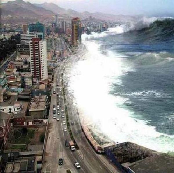 Tayland'a yaklamakta olan tsunami: SAHTE