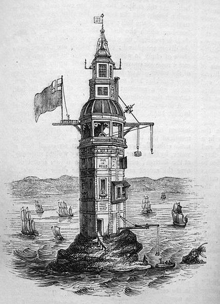 Henry Winstanley-Deniz Feneri (1703): Eddystone kayalar zerinde bulunan ilk deniz fenerini yapan ngiliz deniz feneri mimar