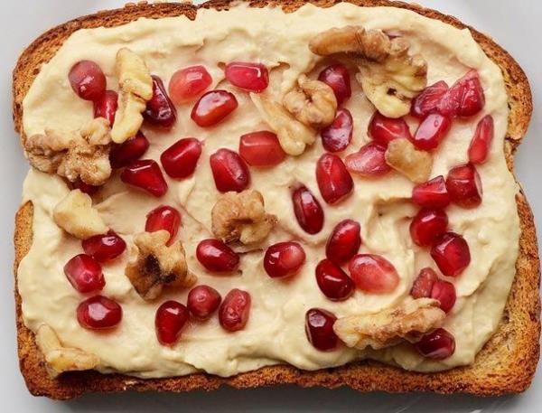 12.Humus + ceviz + nar