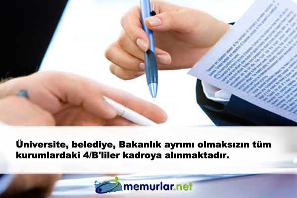 Szlemeli olarak alanlara kadro veren Kanun tasarsnn tm ayrntlarn bu dosyada sunuyoruz.