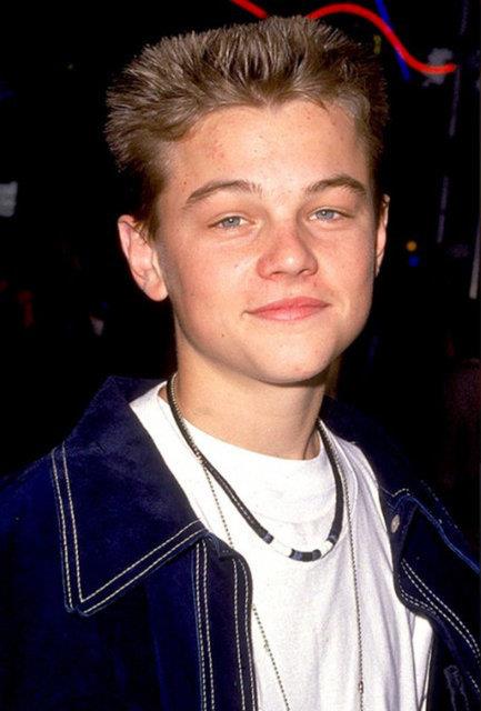 <br>Leonardo DiCaprio</br>  16 yandaki DiCaprio 1989'da kariyerine Parenthood dizisinde Garry Buckman rol ile balad.