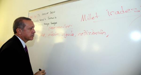 Pursaklar'a gelmeden nce Gazi Mahallesindeki Tevfik leri Anadolu mam Hatip Lisesi'nin ve 155 eitim - retim tesisinin aln yaptklarn hatrlatan ve bu yatrmlarn tutarnn 500 milyon lira olduunu ifade eden Erdoan, Pursaklar Kz Meslek ve Teknik Anadolu Lisesi'nin de bugn resmi alnn gerekletirildiini syledi.