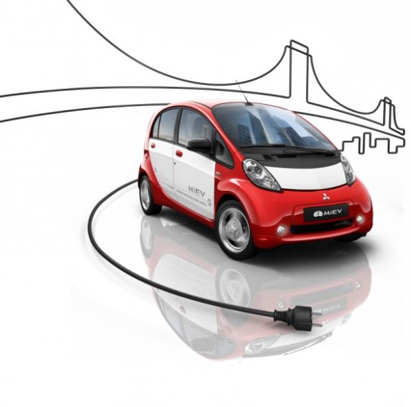 Mitsubishi'nin yzde yz elektrikli modeli -Miev d tasarm ile dikkat ekerken boyutu ile de srcsne park yeri bulmak da sknt kartmyor.