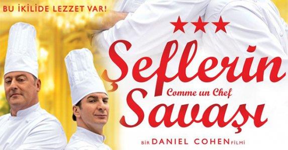 <p><b>eflerin Sava</b></p>    <p>Jean Reno, Michael Youn, Raphaelle Agogue ile Julien Boisselier'in oynad "eflerin Sava" filminin ynetmenliini Daniel Cohen stlendi.</p>    Komedi trndeki filmde; restorana gelen yeni mdrn, molekler gastronomide uzmanlam daha gen bir ef getirmek istemesi ve efin restorana bir yldzn kaybettirmeye almas anlatlyor.