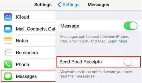 Gnderilen mesajn okunup okunmadn renmek iin iMessage uygulamasn kullanabilirsiniz. Kullanmak iin ?Okundu Mesajlar Gnder? seeneini semek yeterli.