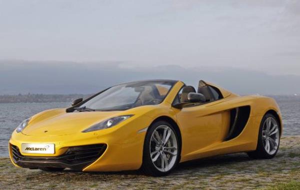 McLaren's MP4-12C Spider 2012'de yollara kt.