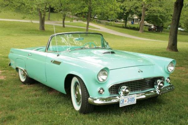 Ford Thunderbird Detroit'in en aal zamanlarndan kmt.
