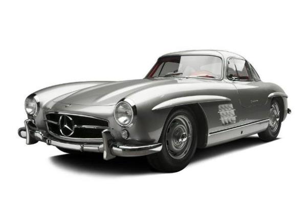 Mercedes-Benz 300SL 1954-1963 arasnda retildi ve dneminin en hzlsyd.