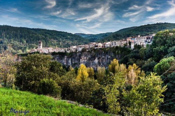 Castellfollit De La Roca, spanya