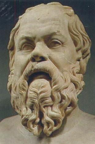 Ksa bir sre baktktan sonra:  <br>Soylu: "Ben senin gibi pis bir zavallya yol vermem!"</br>  <br>Sokrates: "Ben veririm..."</br>