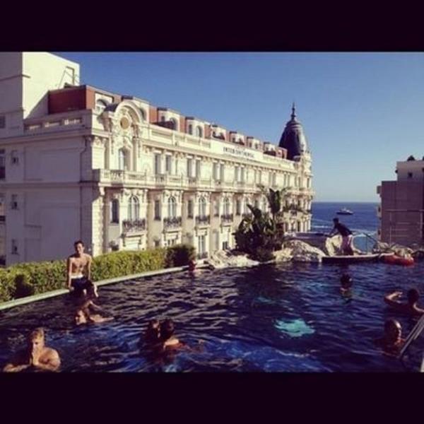 Teras havuzu #cannes