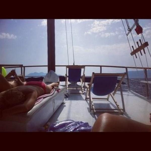 Hayatm byle geiyor #yat #akdeniz