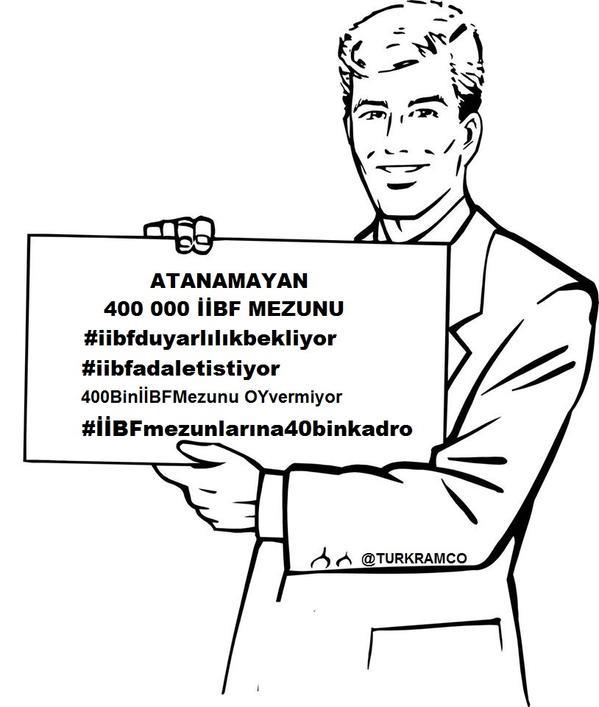 @400BinBFMezunuOYvermiyor.Sosyal medyada &#8220;400BinBFMezunu OYvermiyor&#8221; hashtag&#8217;na binlerce kii mesaj gnderiyor.