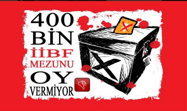 @400BinBFMezunuOYvermiyor.Sosyal medyada &#8220;400BinBFMezunu OYvermiyor&#8221; hashtag&#8217;na binlerce kii mesaj gnderiyor.