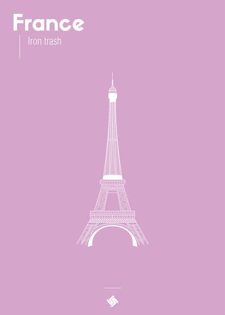 Fransa  <br>Anladk Eyfel Kulesi...</br>