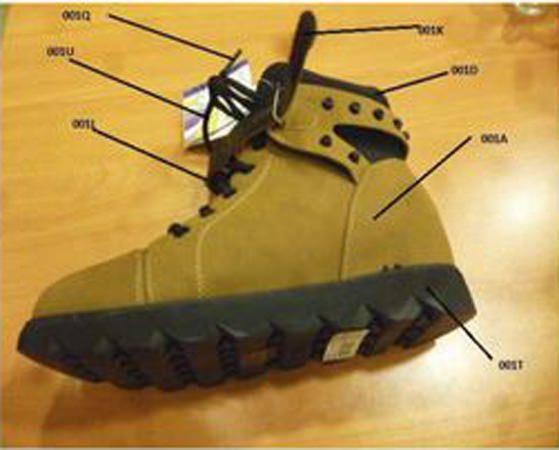 Bakanlktan yaplan aklamada, Erenky Gmrk Mdrlne bal bir antrepodan, imha edilmek zere sevk edilen ayakkablarla ilgili ithalat denetimini yapan kurulula temasa geildii bildirildi.