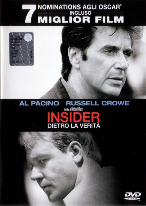 <br><b>Kstebek 1999 (The Insider)</b></br>  <br><b>Ynetmen: Michael Mann</b></br>  "60 Dakika" programnn yapmcs Lowell Bergman'n, sigara reticileri iin alm bilim adam Jeffrey Vigand' ekrana kartmak iin verdii mcadelenin gerek yks. Ttnn zararlar konusunda halk bilgilendirmeyen sigara irketlerinin hukuki sorumluluu asndan hayati nem tayan tarihi programn yks, usta ynetmen Michael Mann tarafndan stilize bir gerilim olarak getiriliyor karmza.