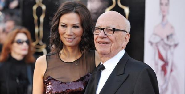 2013 - Rupert Murdoch ve Wendi Deng: 1.1 milyar euro