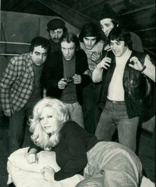 "Mavi Boncuk" film setinden...