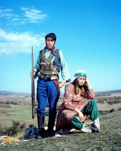 "Salako" film setinden bir kare...