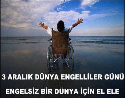 Sadece bir gn deil her zaman gn engellilerin olsun