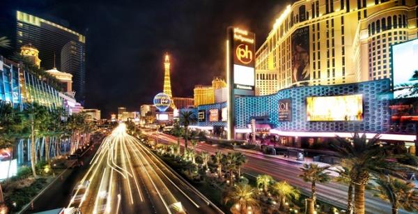 Yllk ziyareti says 30,5 milyon olarak belirlenen Las Vegas Strip altnc srada.
