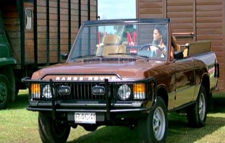 <br><b>13- Ahtapot (1983)</b></br>  007'nin ktleri kovalad yeni arabas 1980 model Range Rover Convertible olur