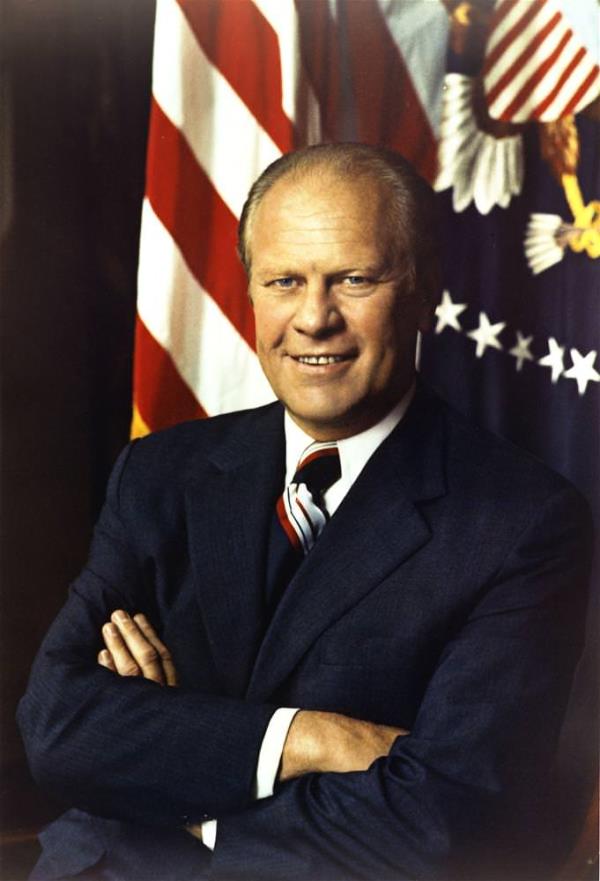 <br><b>Gerald Ford</b></br>  IQ: 121. Amerika Birleik Devletleri'nin 38. bakandr. 1974-1977 yllar arasnda bakanlk yapmtr. Bakanla hibir seimden gemeden olaan d koullar altnda gelmitir.