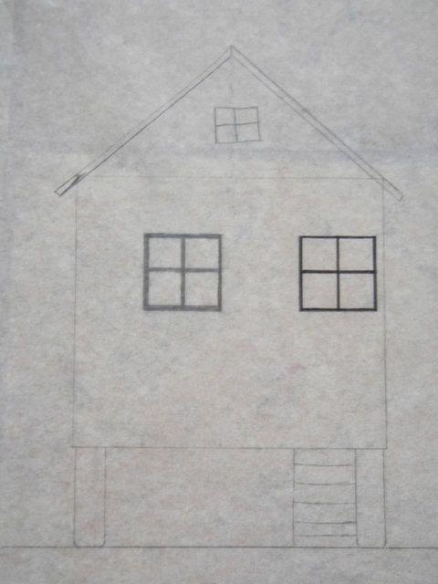 Kk kz, bir  blog sayfasnda evinin her aamasn grntleyerek yaynlad.