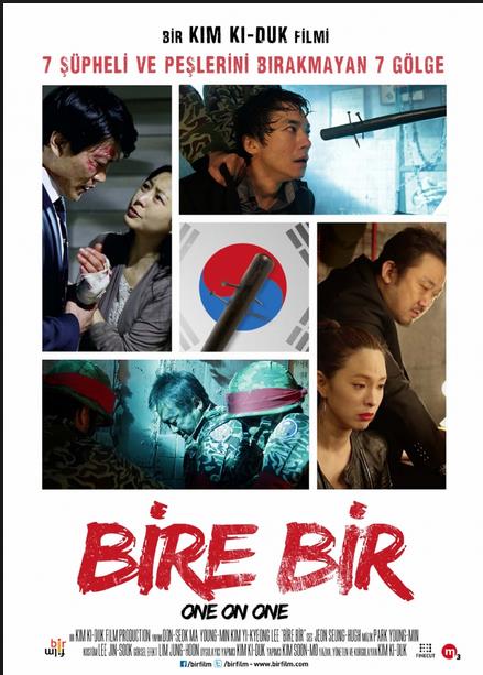 <p><b>Bire Bir</b></p>    <br>Ynetmen: Kim Ki-duk</br<  <br>Oyuncular: Dong-seok Ma, Young-Min Kim, Yi-Kyeong Lee</br>  <br>Tr Aksiyon , Gerilim</br>