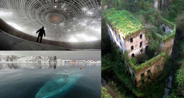 nsanolu bazen politik sebeplerle, bazen de yeni eyler ina etme sevdas yznden, dnya zerinde birok yapy terk edip gidiyor.    <p><b>te o yaplardan bazlar:</b></p>