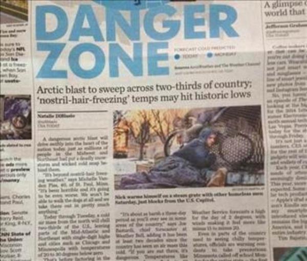 USA Today gazetesi ise o fotoraf bir haberinde kulland.