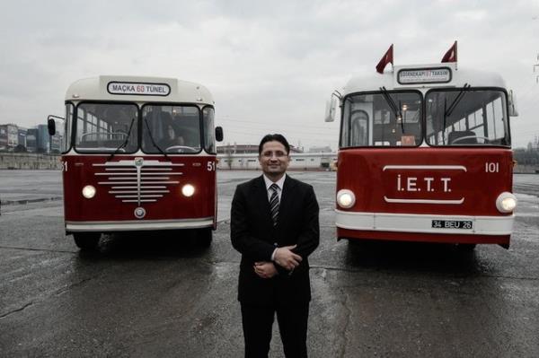 Aralarn, stanbul'un dar caddelerinde rahatlkla ilerleyebilmeleri iin zellikle 9 metrelik ksa modellerinden seildi.