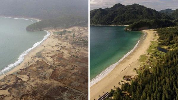 Endonezya'da Aralk 2004'de meydana gelen iddetli deprem ve tsunamide 150 binden fazla kii yaamn yitirmiti...