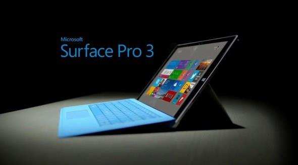 <br><b>10. Microsoft Surface Pro 3</b></br>  Surface Pro 3; 12 in byklnde ClearType Full HD Plus 2160x1440 znrlnde 3x2 oranl bir ekrana, 4.nesil Intel i3/i5/i7 ilemciye, USB 3.0 girie ve 800 gram arla ve 5 Megapiksel kamera sahip.
