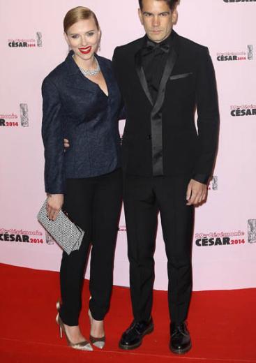 Scarlette Johansson ve Romain Dauriac
