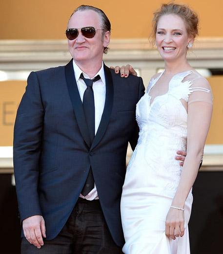 Thurman'n nl ynetmen Quentin Tarantino ile samimi grntler sergilemesi eitli sylentilere yol at.