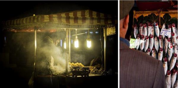 Sokakta da keyfinize gre leziz yiyecekler bulabilirsiniz.