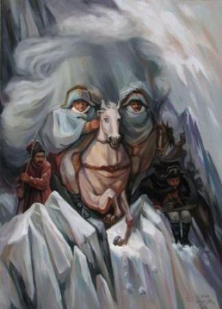 Oleg Shuplyak'n "resim iinde resim" temal eserleri...